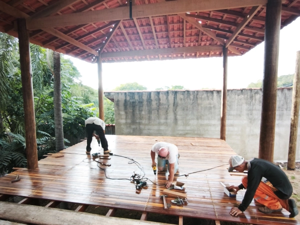 Obra do Empório Rancho Alegre em Socorro SP